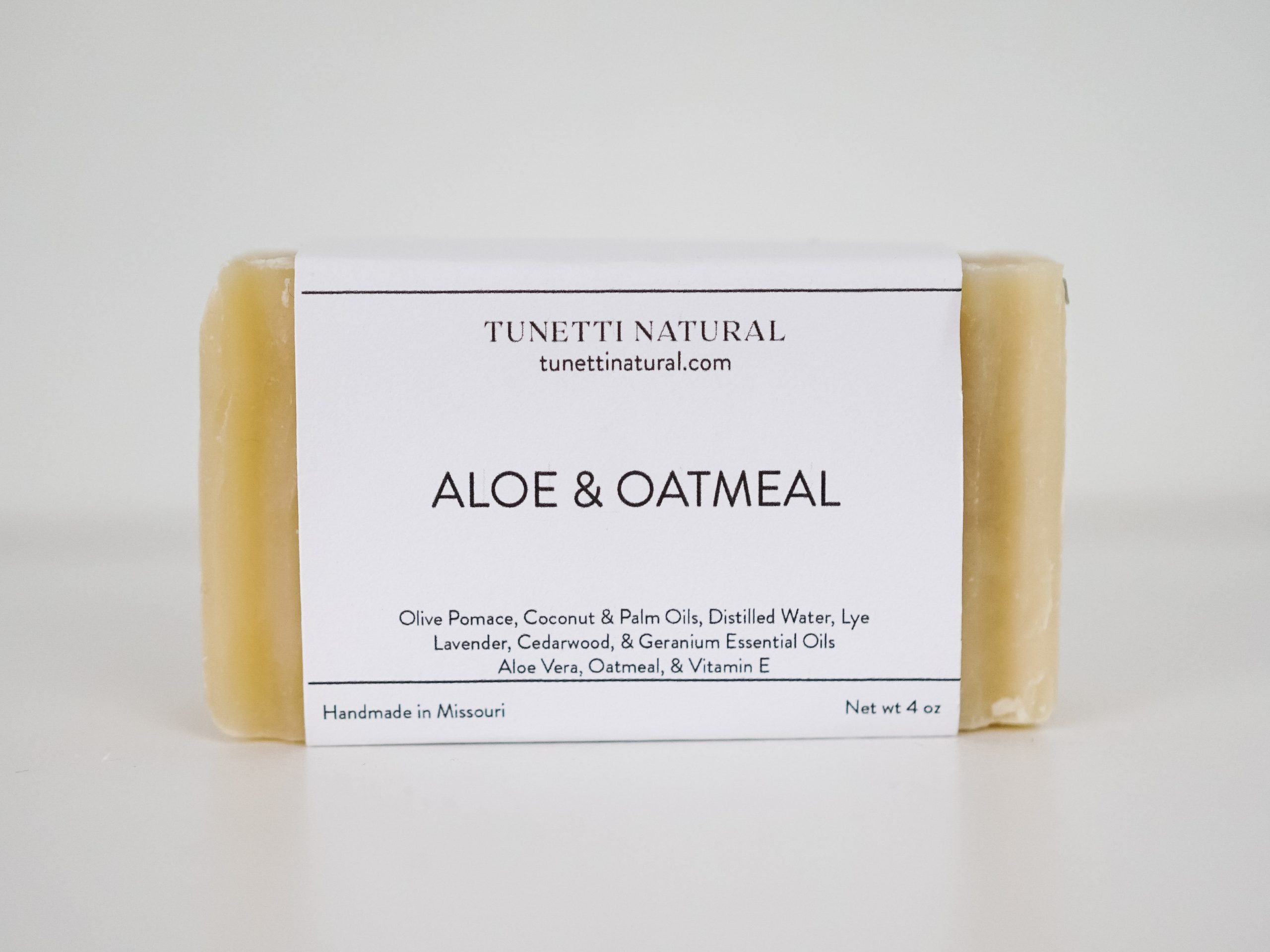Aloe & Oatmeal Bar Soap
