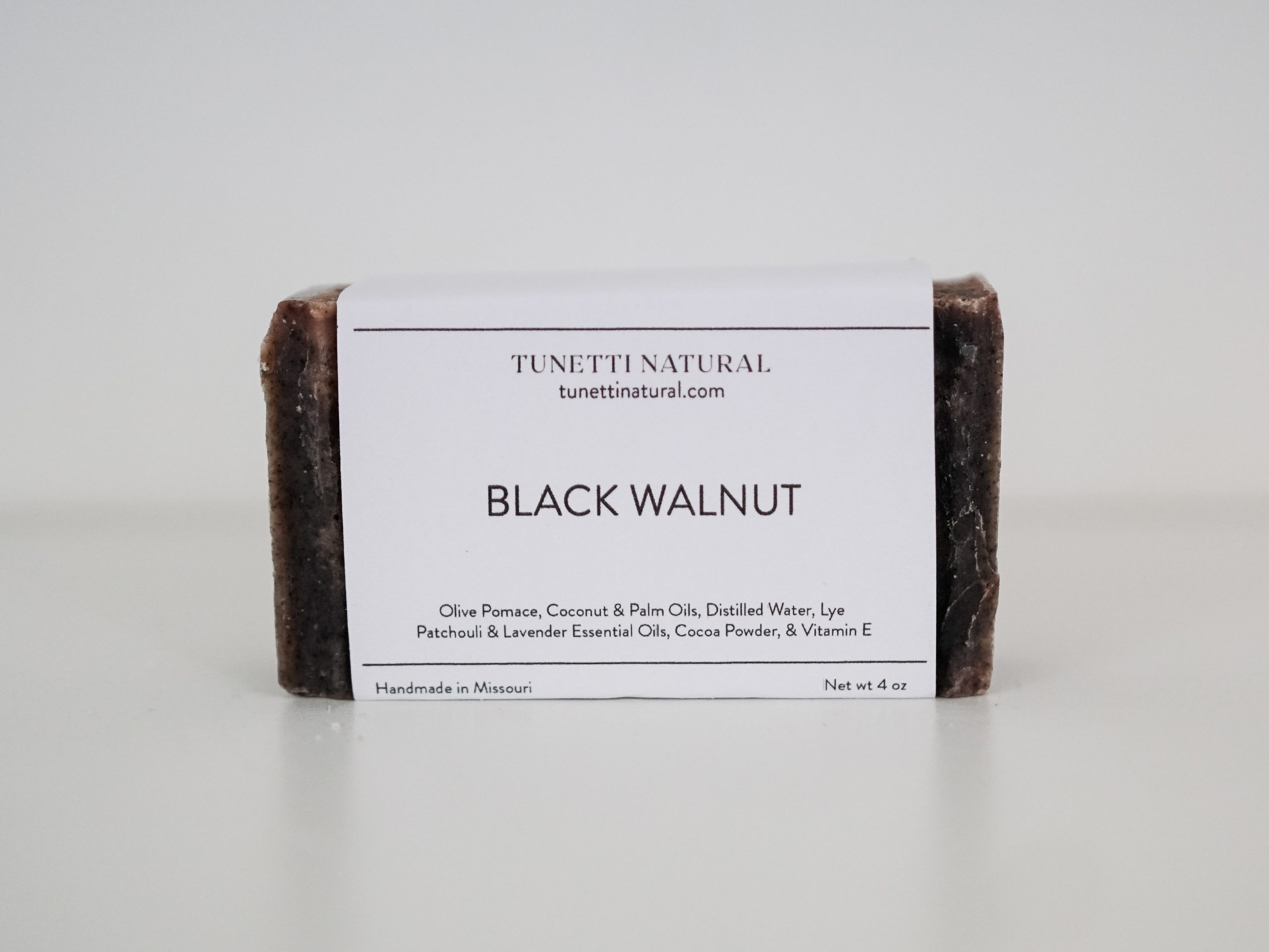 Black Walnut Bar Soap