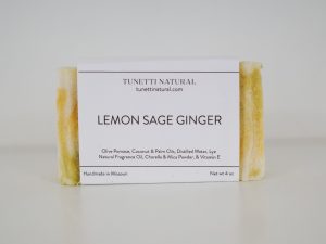 Lemon Sage Ginger Bar Soap