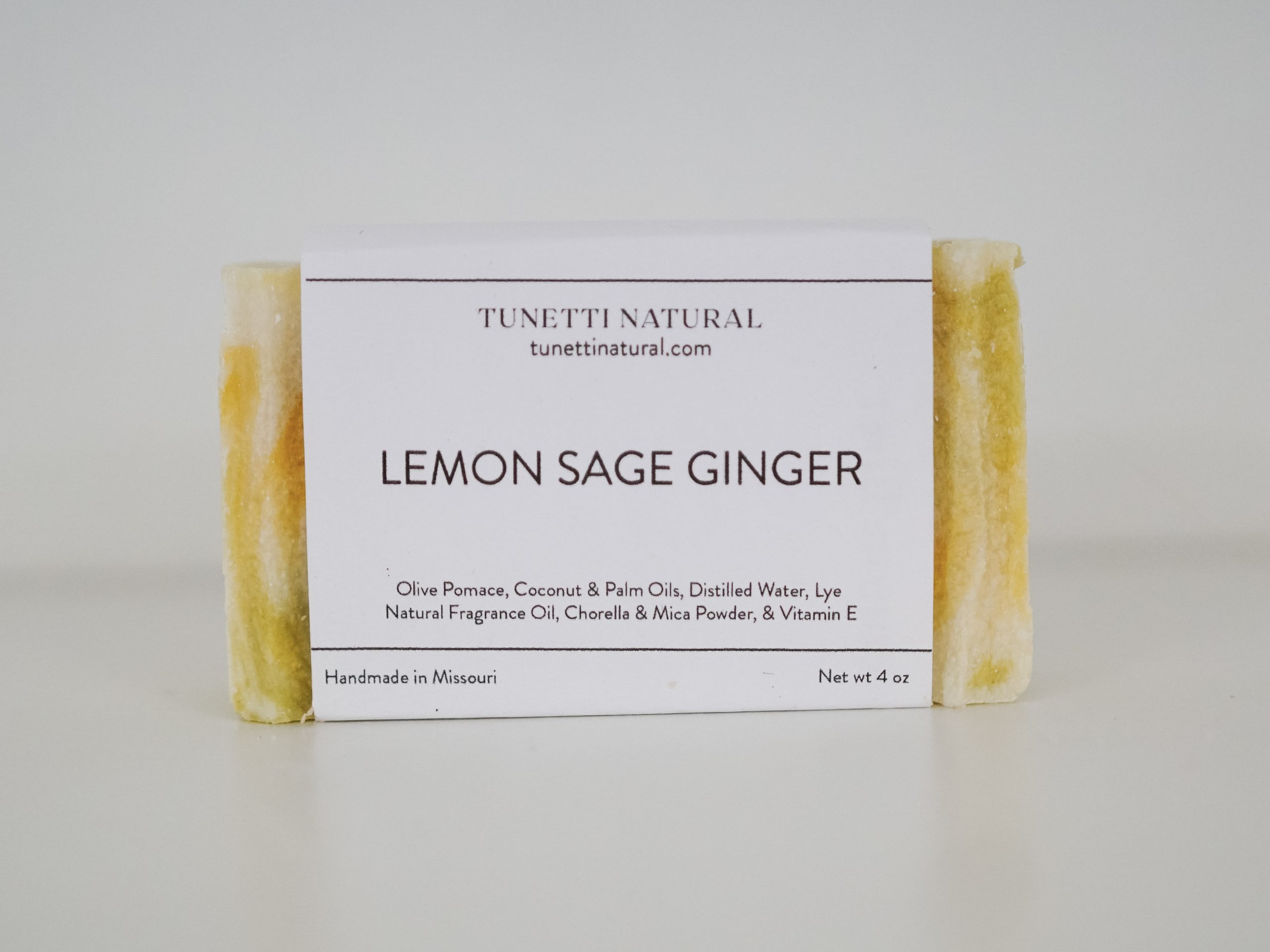 Lemon Sage Ginger Bar Soap