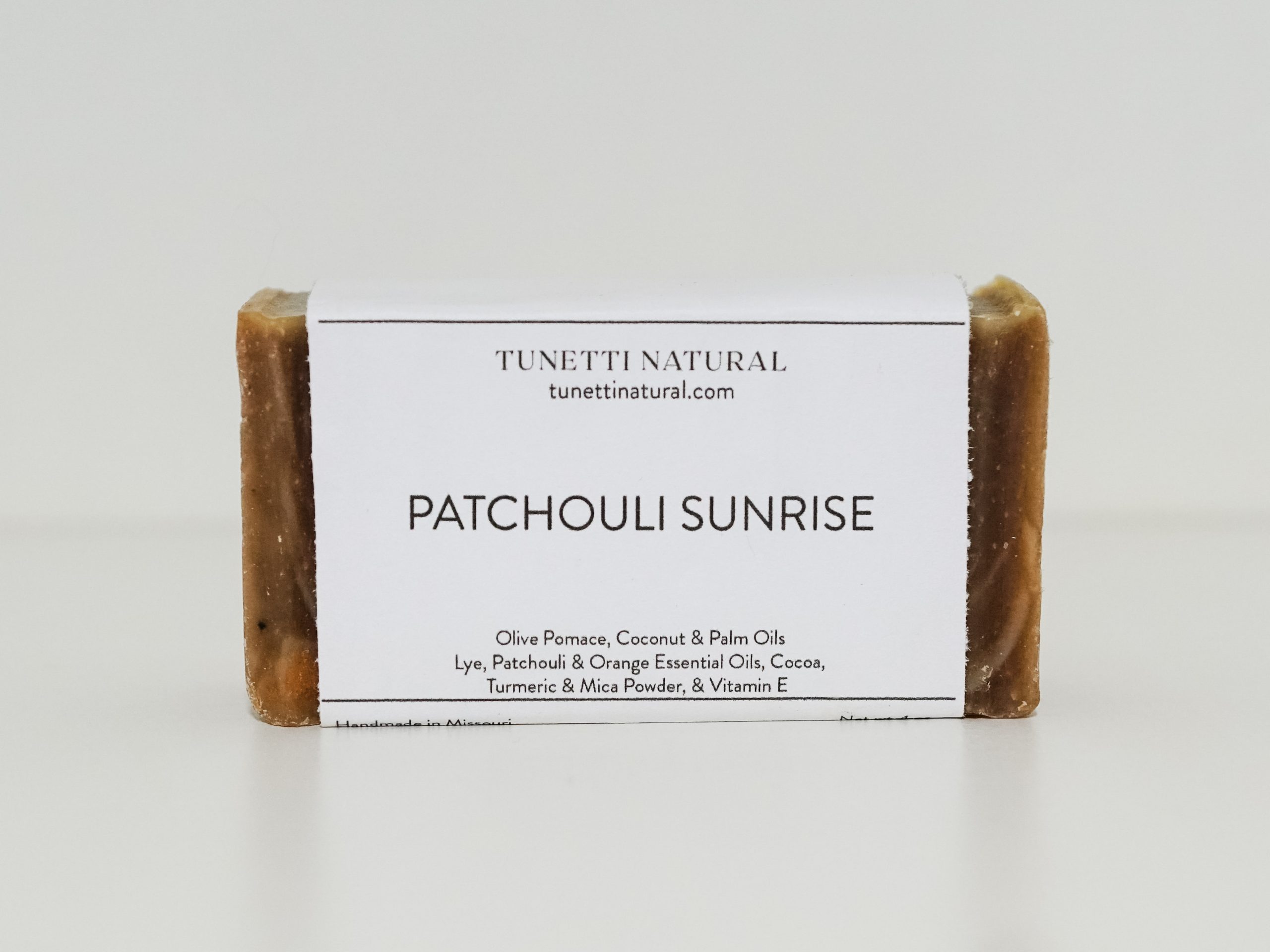 Patchouli Sunrise Bar Soap