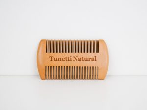 Tunetti Natural Peach Wood Comb