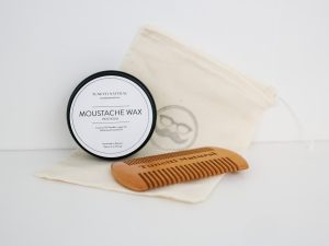 Moustache Wax & Comb Gift Set
