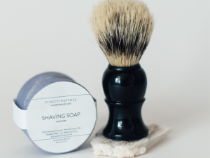 Shaving Soap and Brush