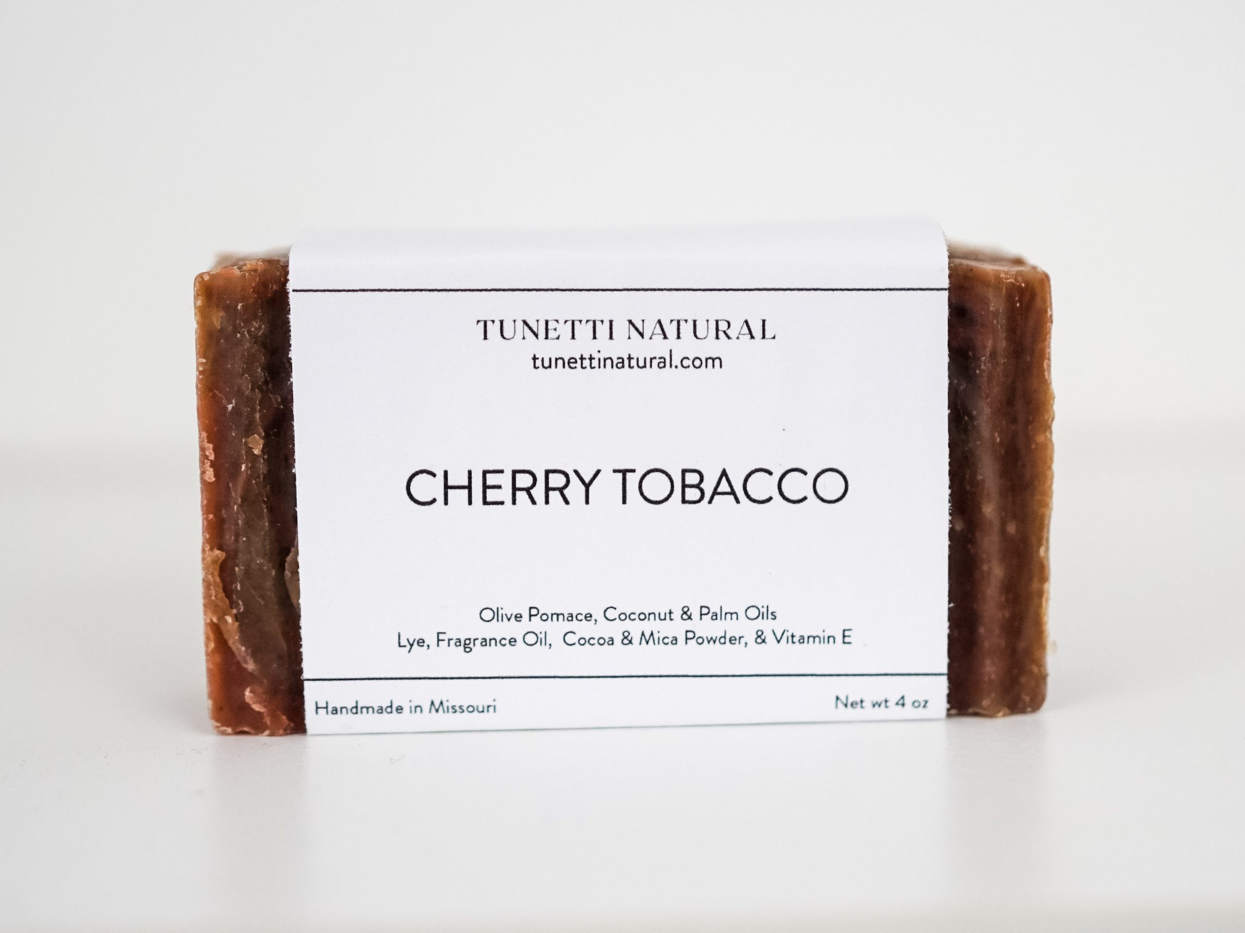 Cherry Tobacco Bar Soap
