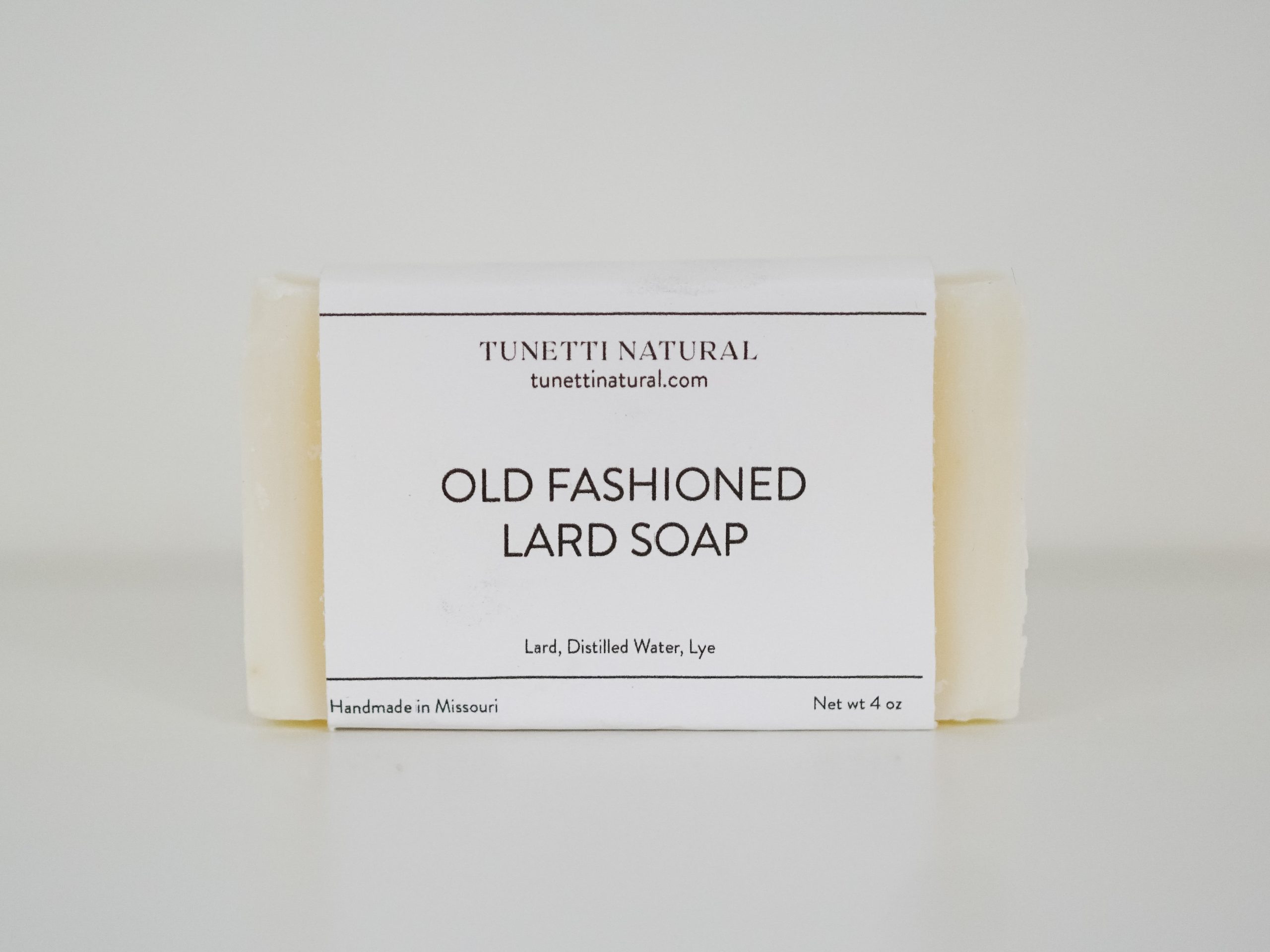 Old Fashioned Lard Soap
