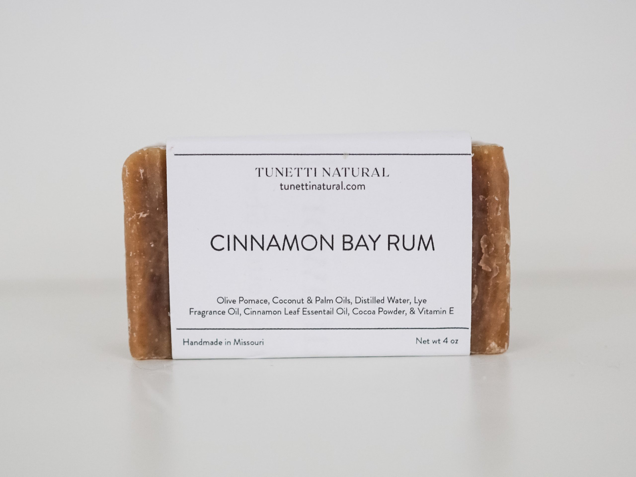 Cinnamon Bay Rum Bar Soap
