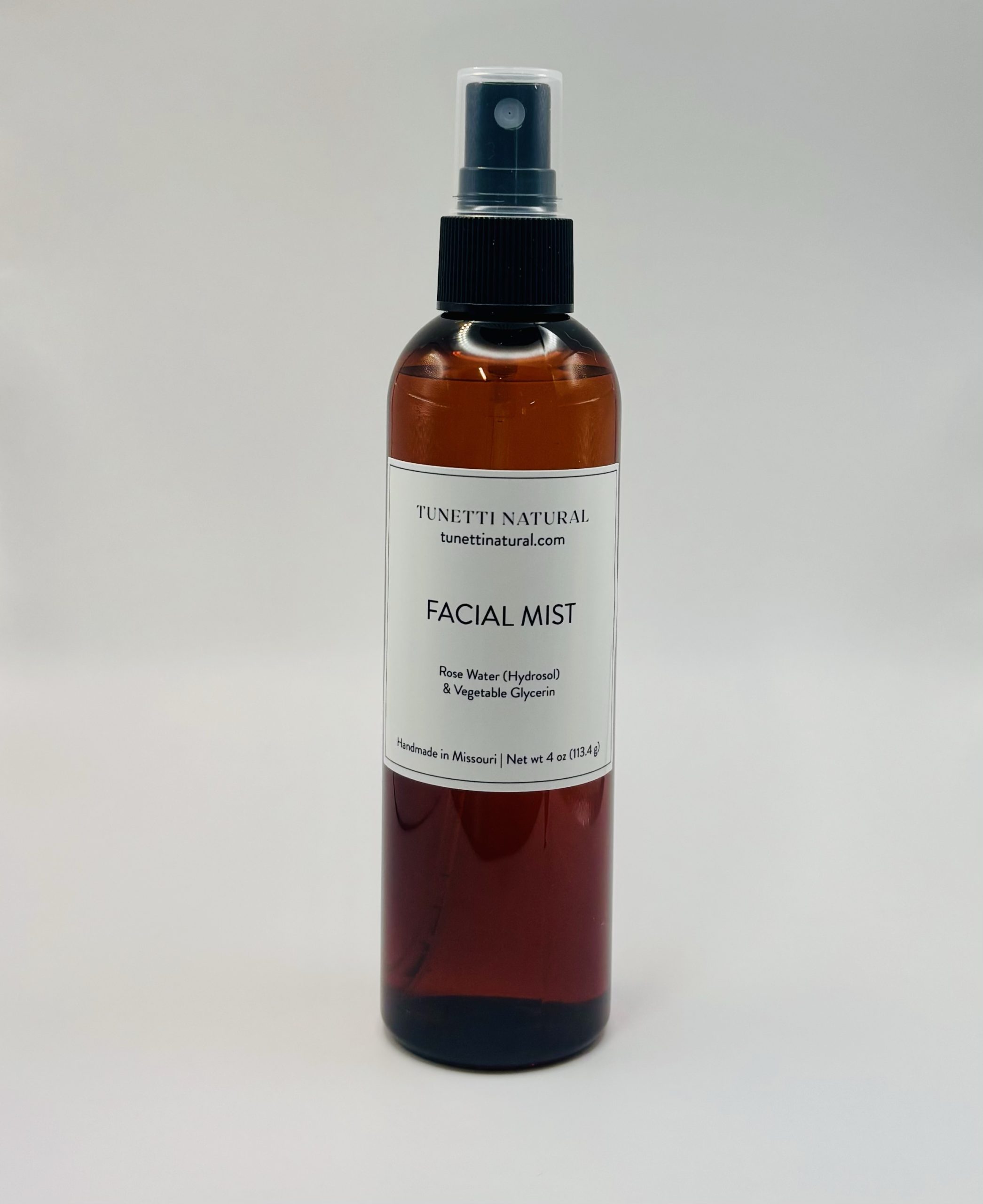 Rose Water Facial Mist - Natural